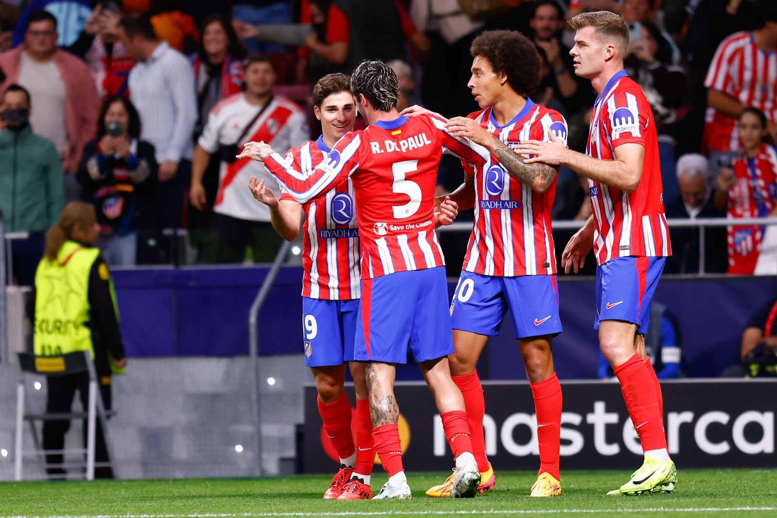 Las mejores imágenes del Atlético de Madrid en su duelo contra el Lille