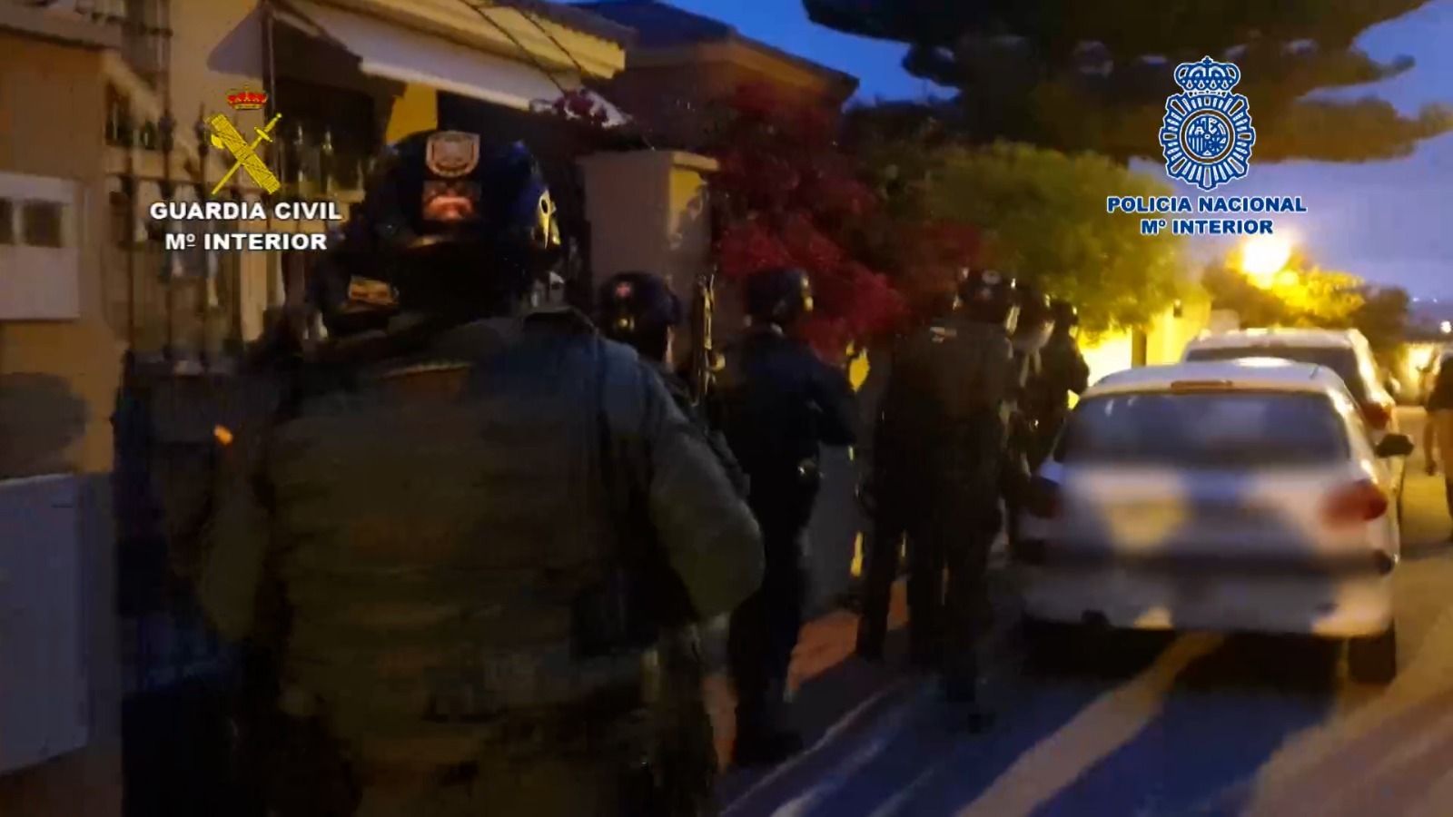 Fotos de la operación antidroga contra una red del Messi del Hachís