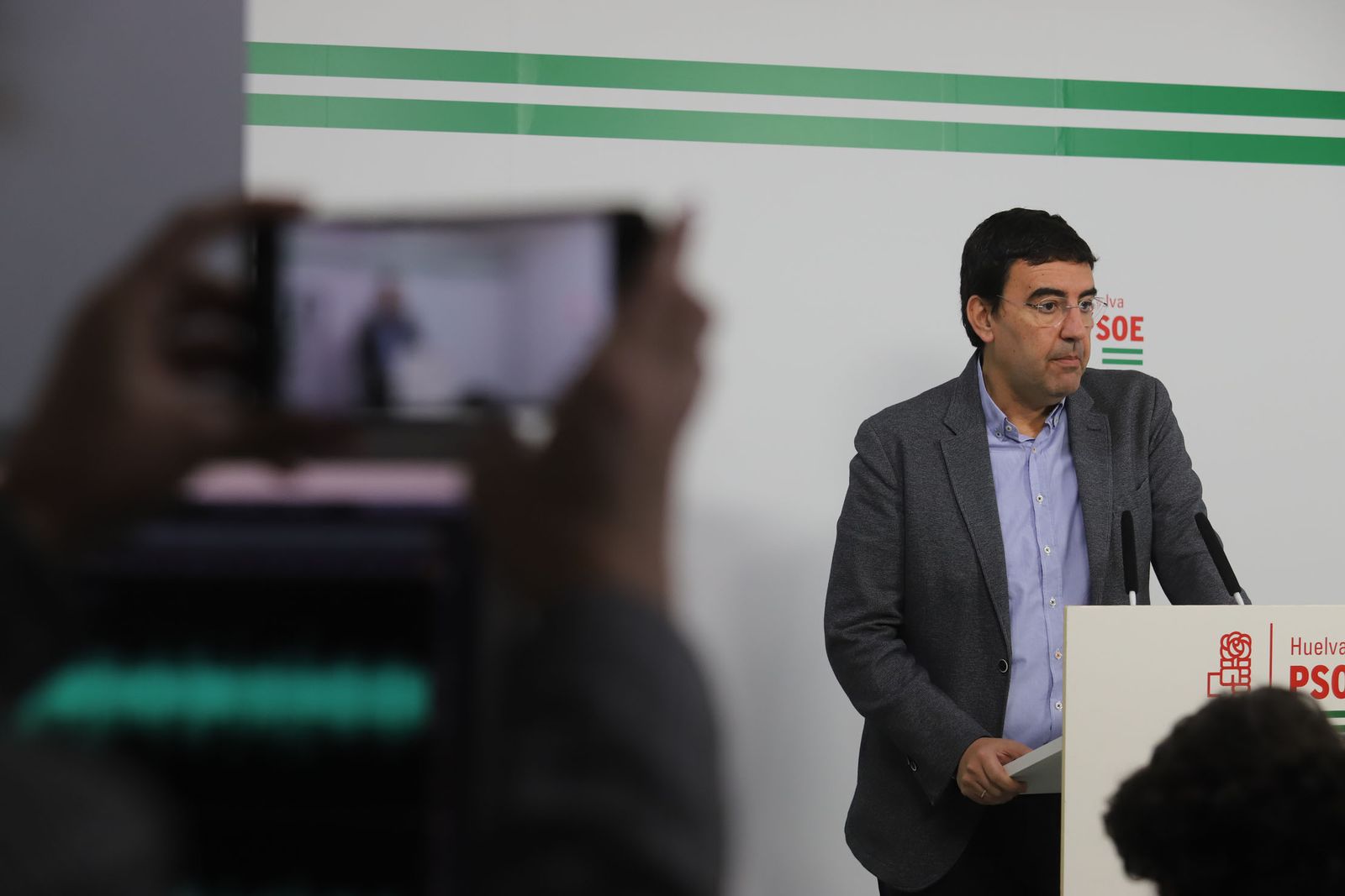 Mario Jiménez en una rueda de prensa anterior.