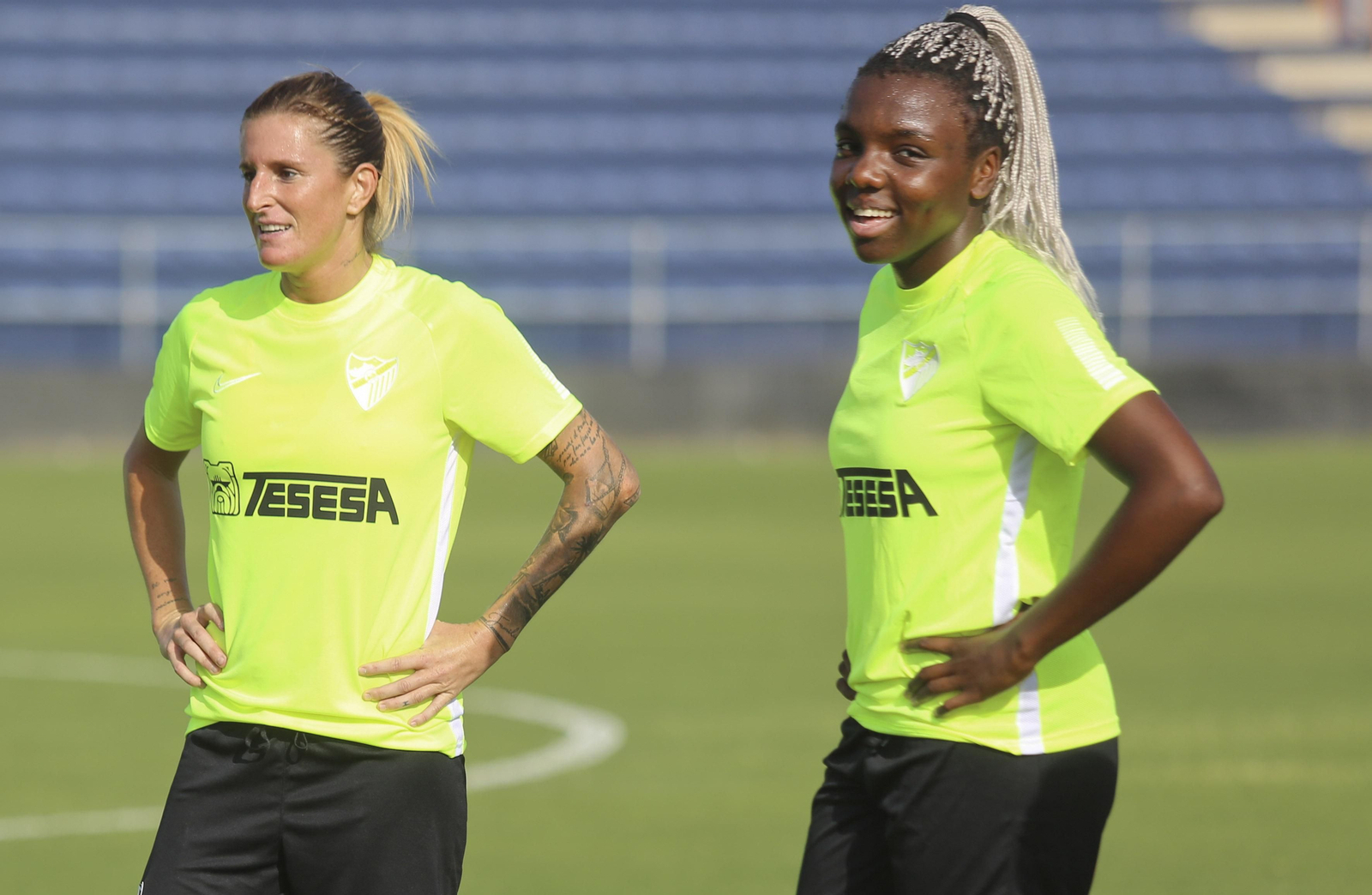 Las fotos del primer entrenamiento de pretemporada del Málaga Femenino