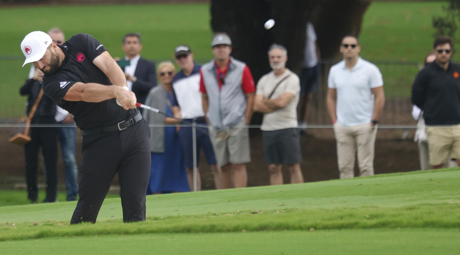 Las fotos de la primera jornada del Estrella Damm N.A. Andalucía Masters de golf, en el RCG Sotogrande de San Roque