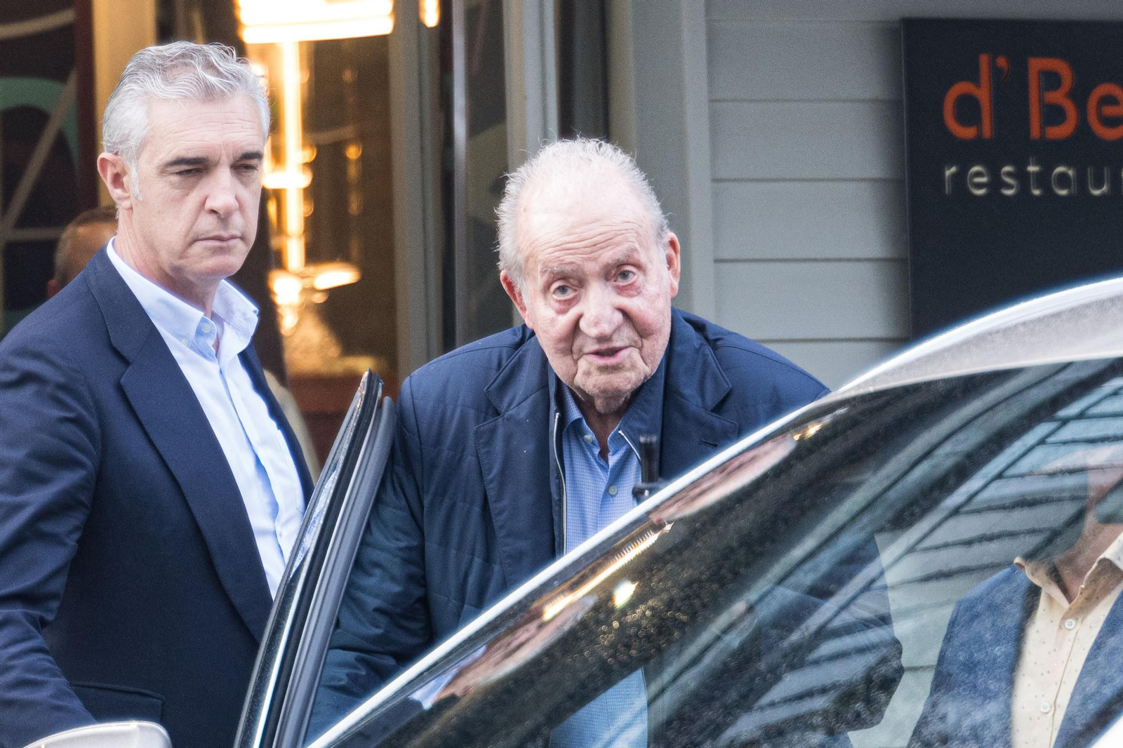 El rey emérito Juan Carlos, el pasado 5 de noviembre de 2025, en O Grove (Pontevedra).