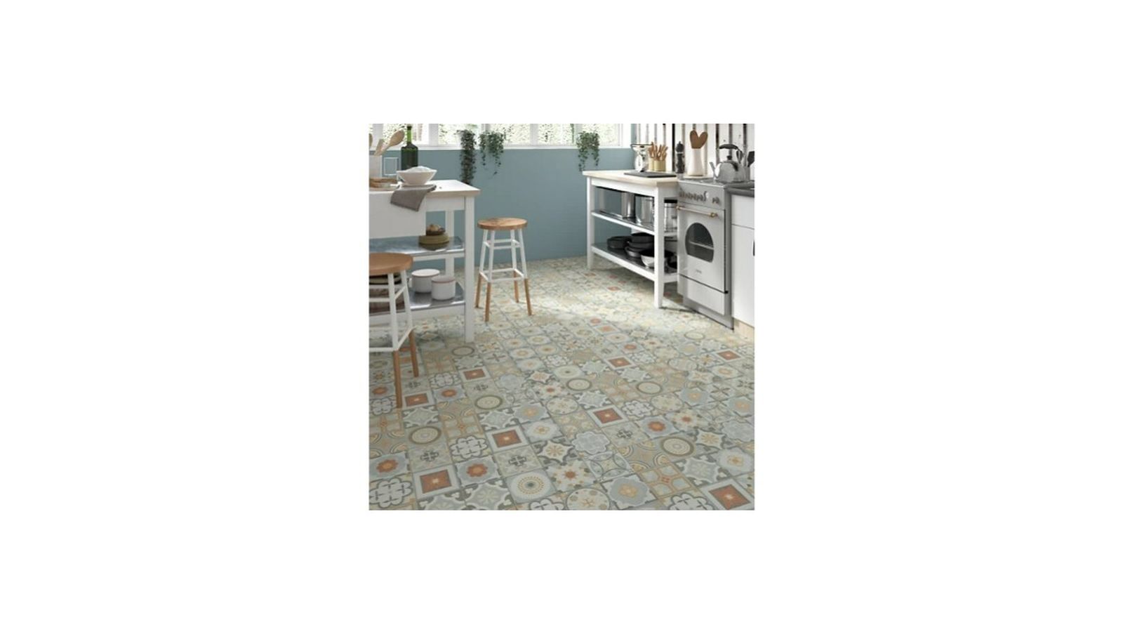 Loseta vinílica cerámica hidráulica