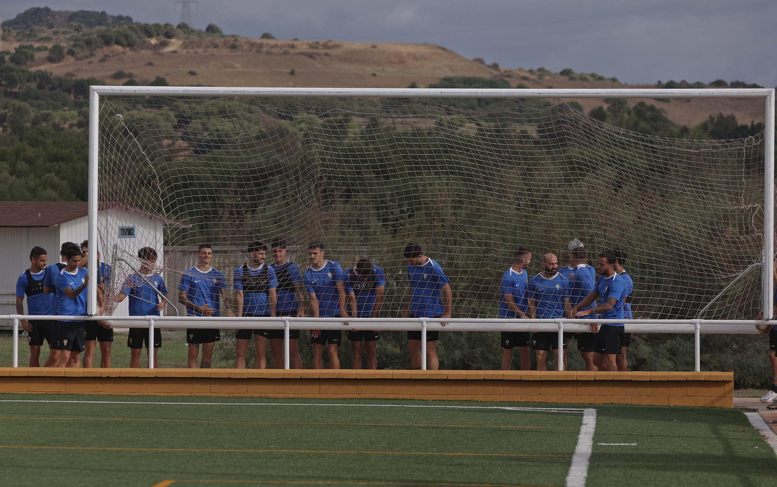 Fotos del entrenamiento del Algeciras CF en La Menacha