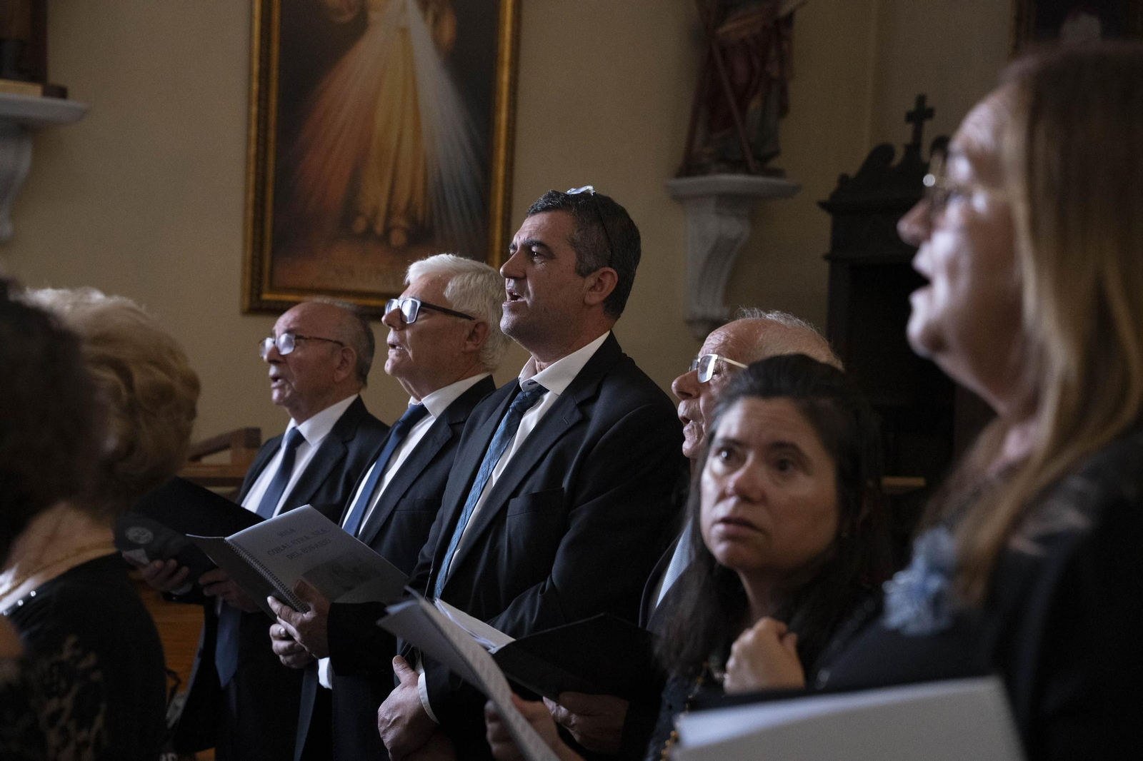 Las imágenes de la misa y procesión en Macael por las fiestas en honor a Nuestra Señora del Rosario