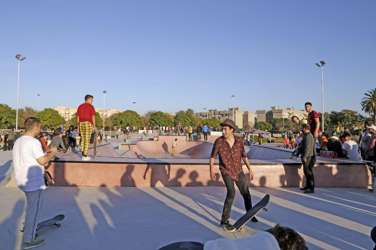 Inauguración del nuevo Skate Park en el complejo deportivo de Chapín