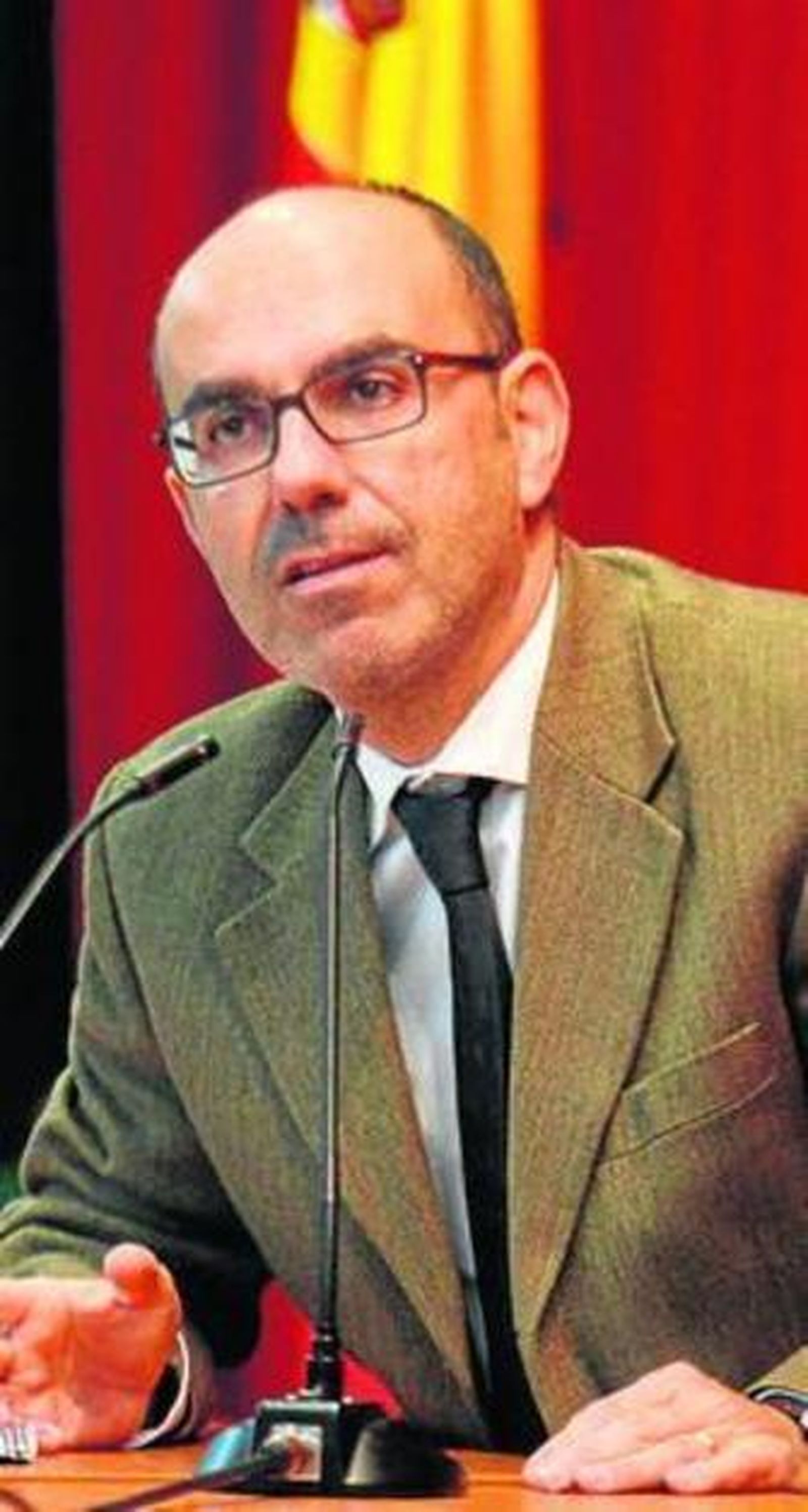 El magistrado Florentino Ruiz.