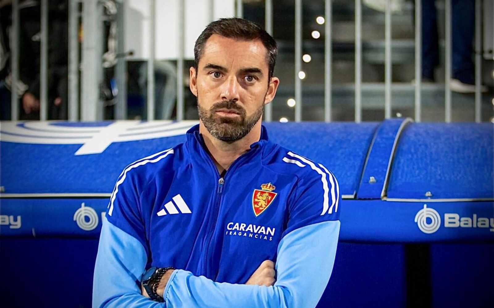 Rubén Sellés, ya ex entrenador del Zaragoza