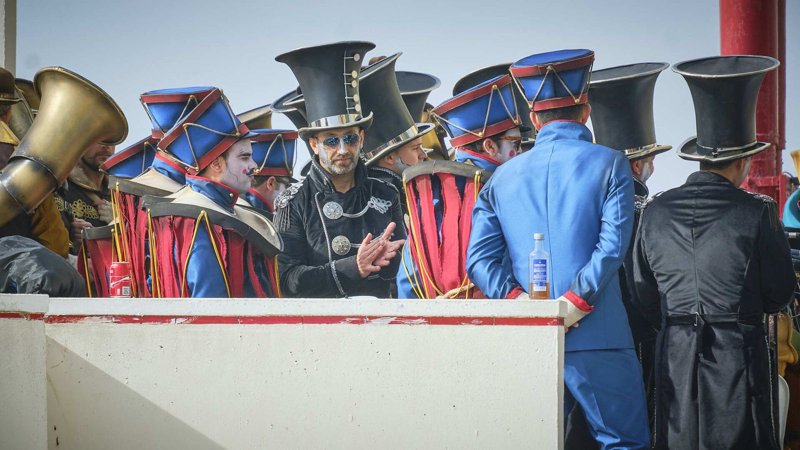 Batalla de Coplas en el Paseo Marítimo de Cádiz