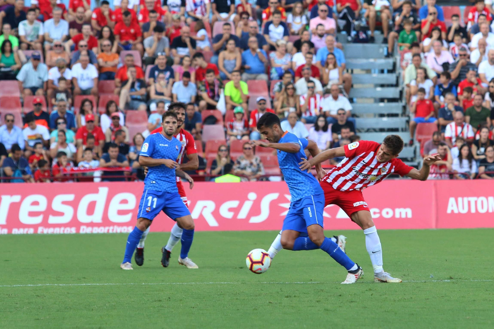 Las imágenes del Almería-Reus