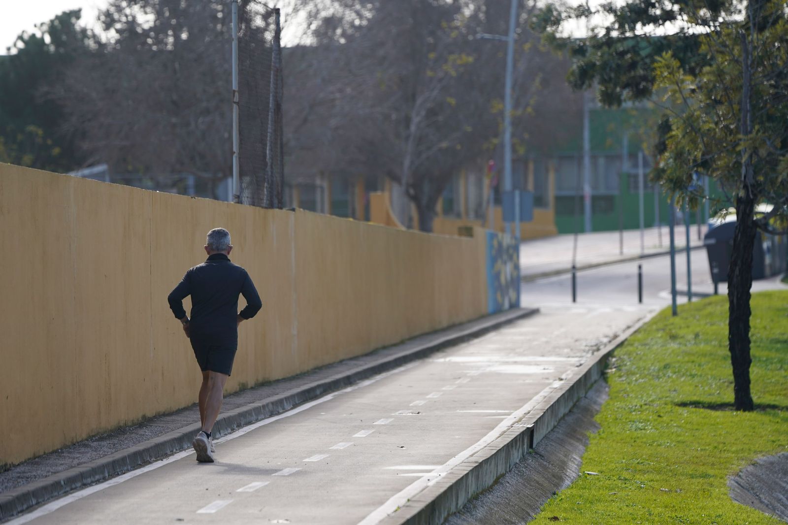 Una mañana en el paseo de la cornisa en Algeciras