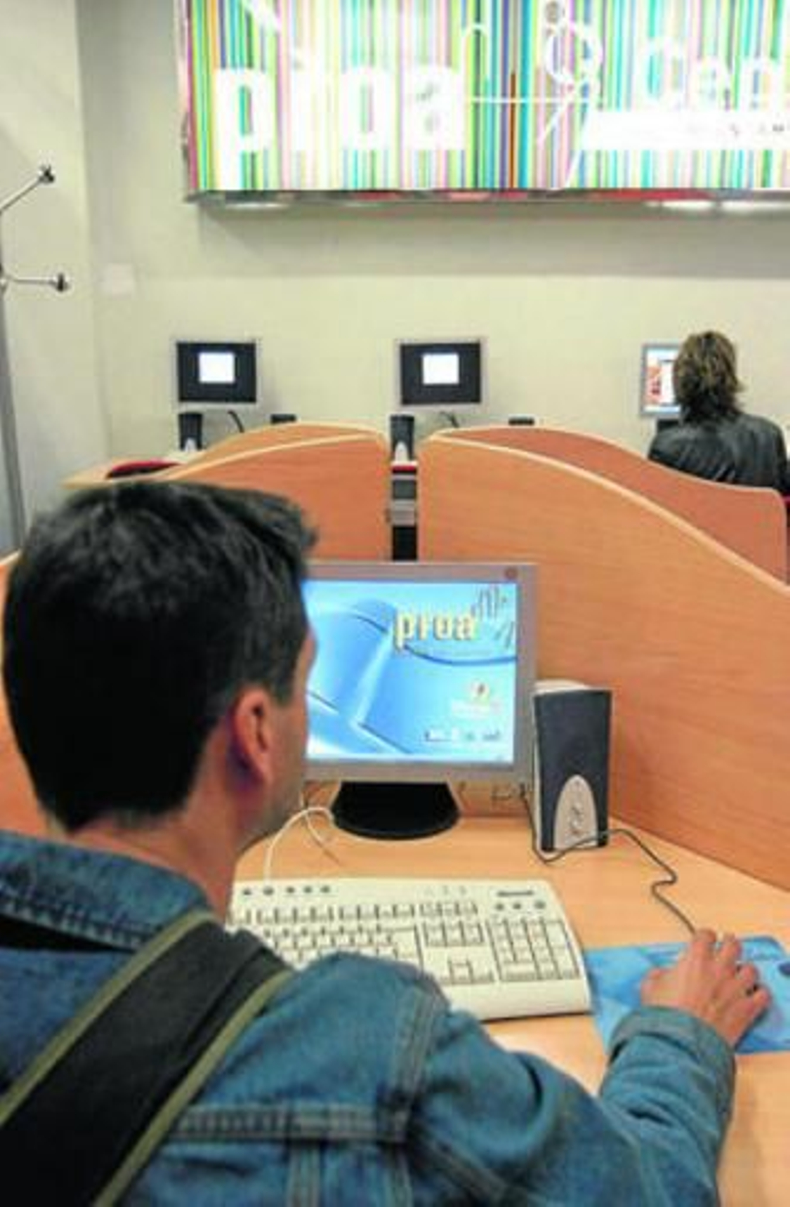 Un joven en las instalaciones del Imfe.