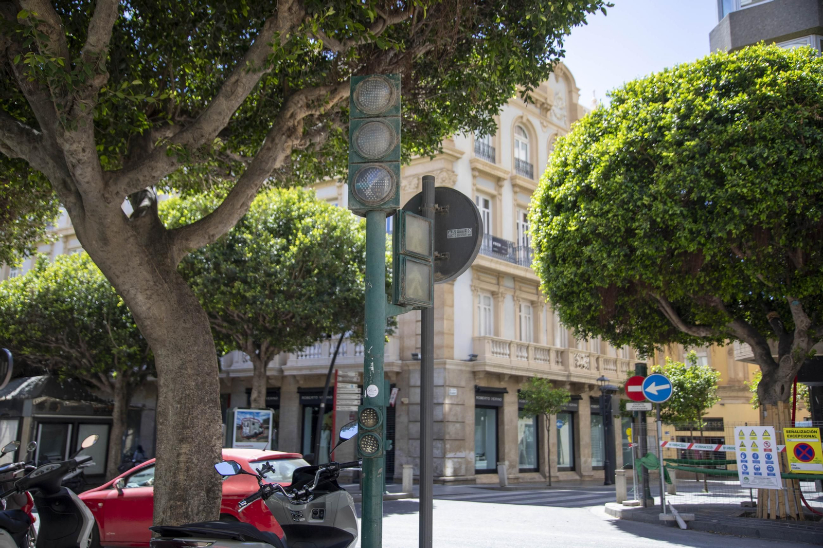 Las imágenes del apagón en Almería