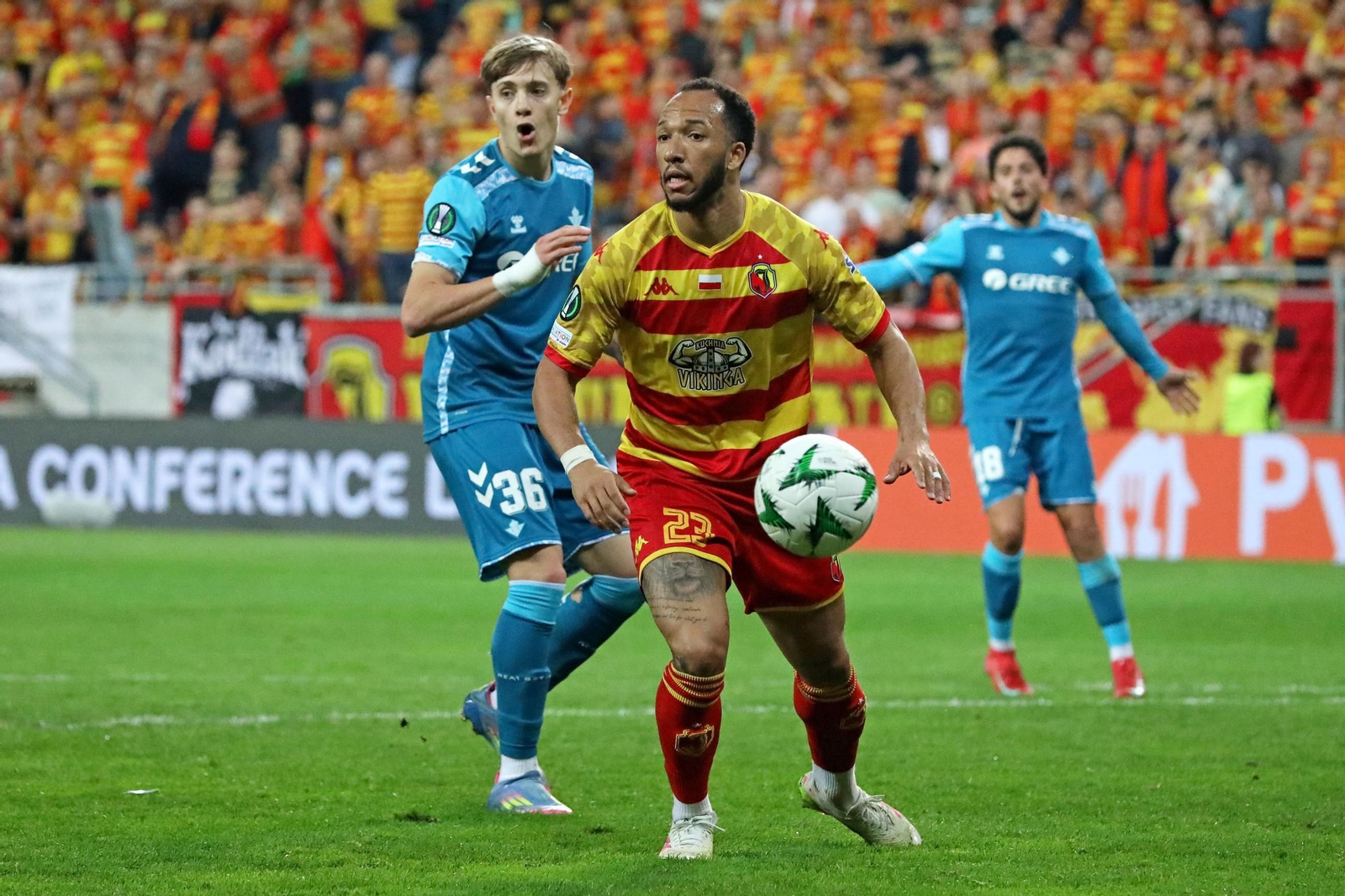 Las fotos del Jagiellonia - Betis