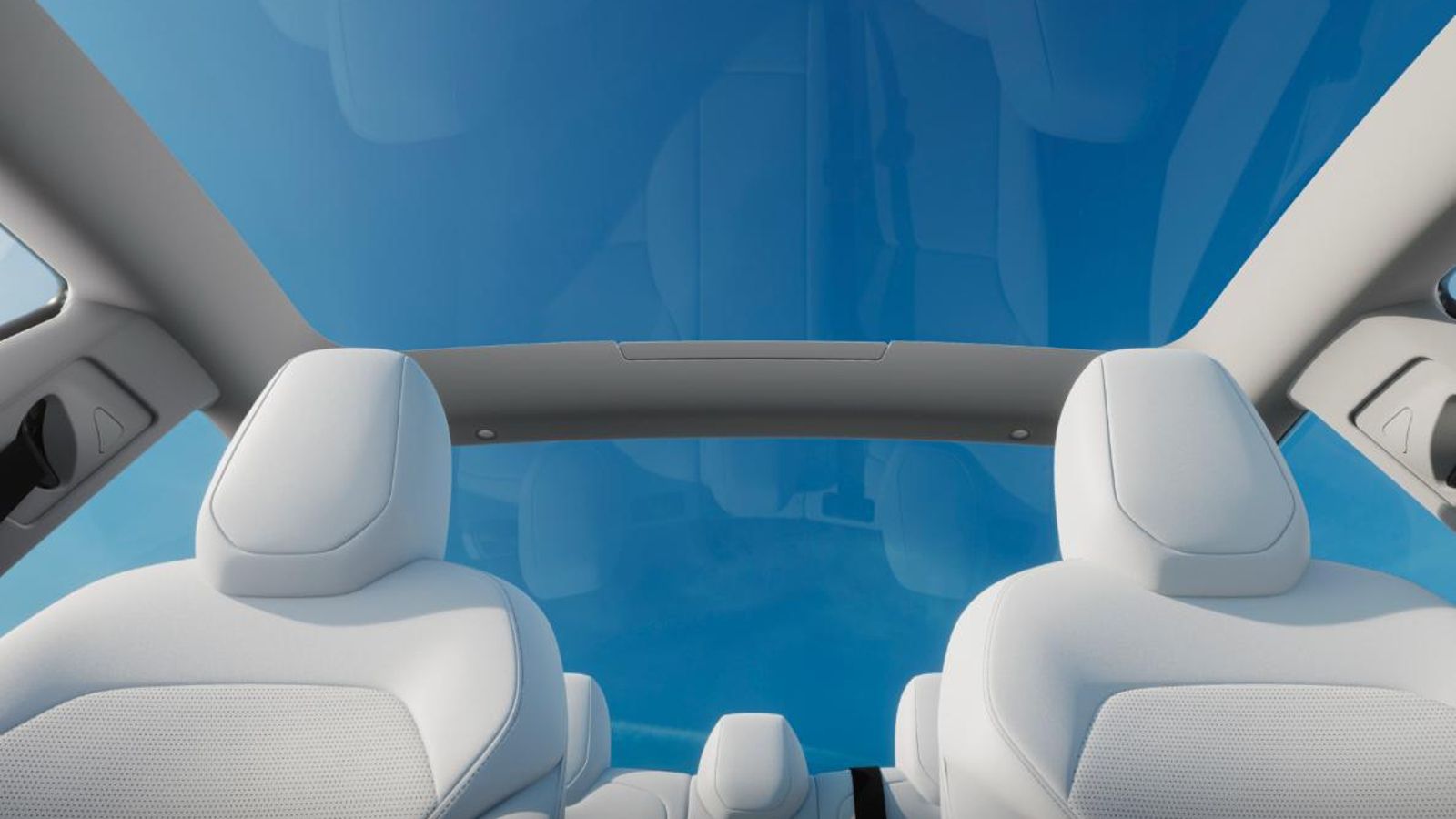 La utilización de nuevos cristales permite reducir el ruido interior. Es una de las medidas que propone Tesla para incrementar el confort de los pasajeros.