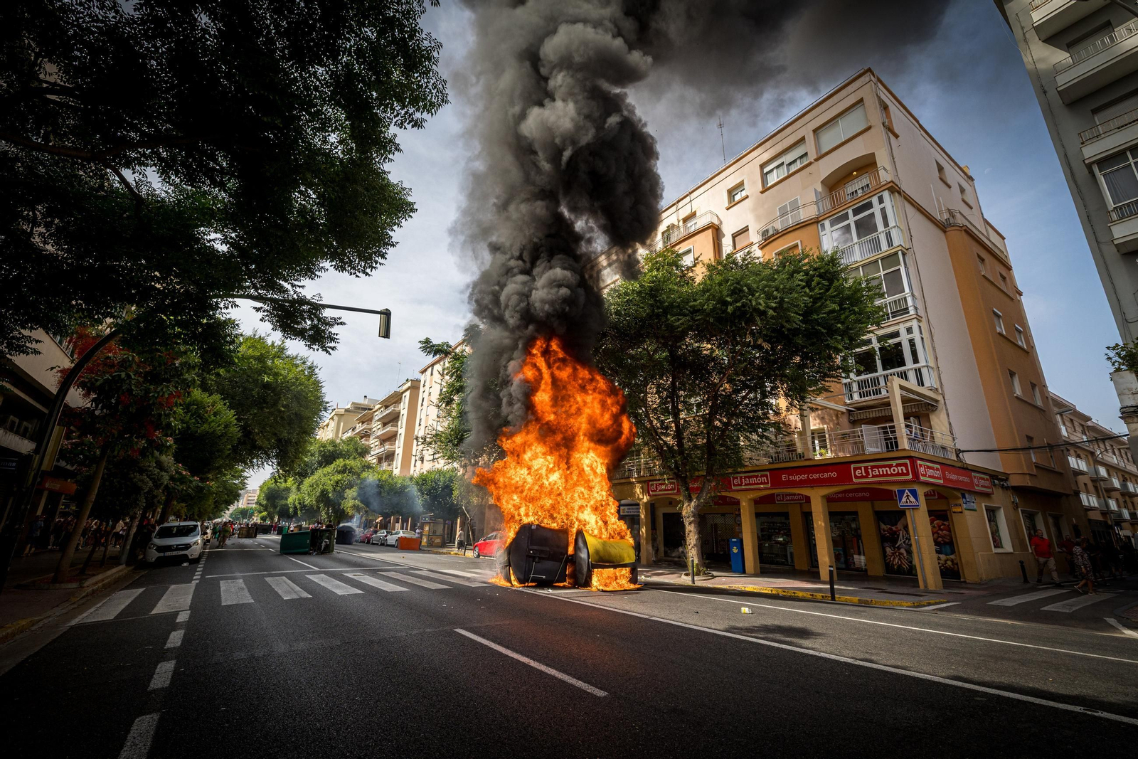 Imágenes del primer día de huelga de los trabajadores del sector del metal en Cádiz Imágenes del primer día de huelga de los trabajadores del sector del metal en Cádiz