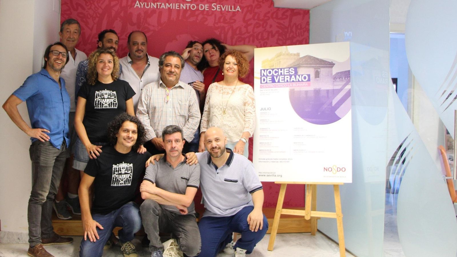 Presentación de las Noches de Verano en el Palacio de la Buhaira 2019.