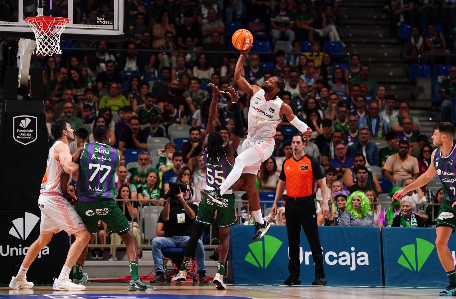 Las fotos del Unicaja-Hiopos Lleida