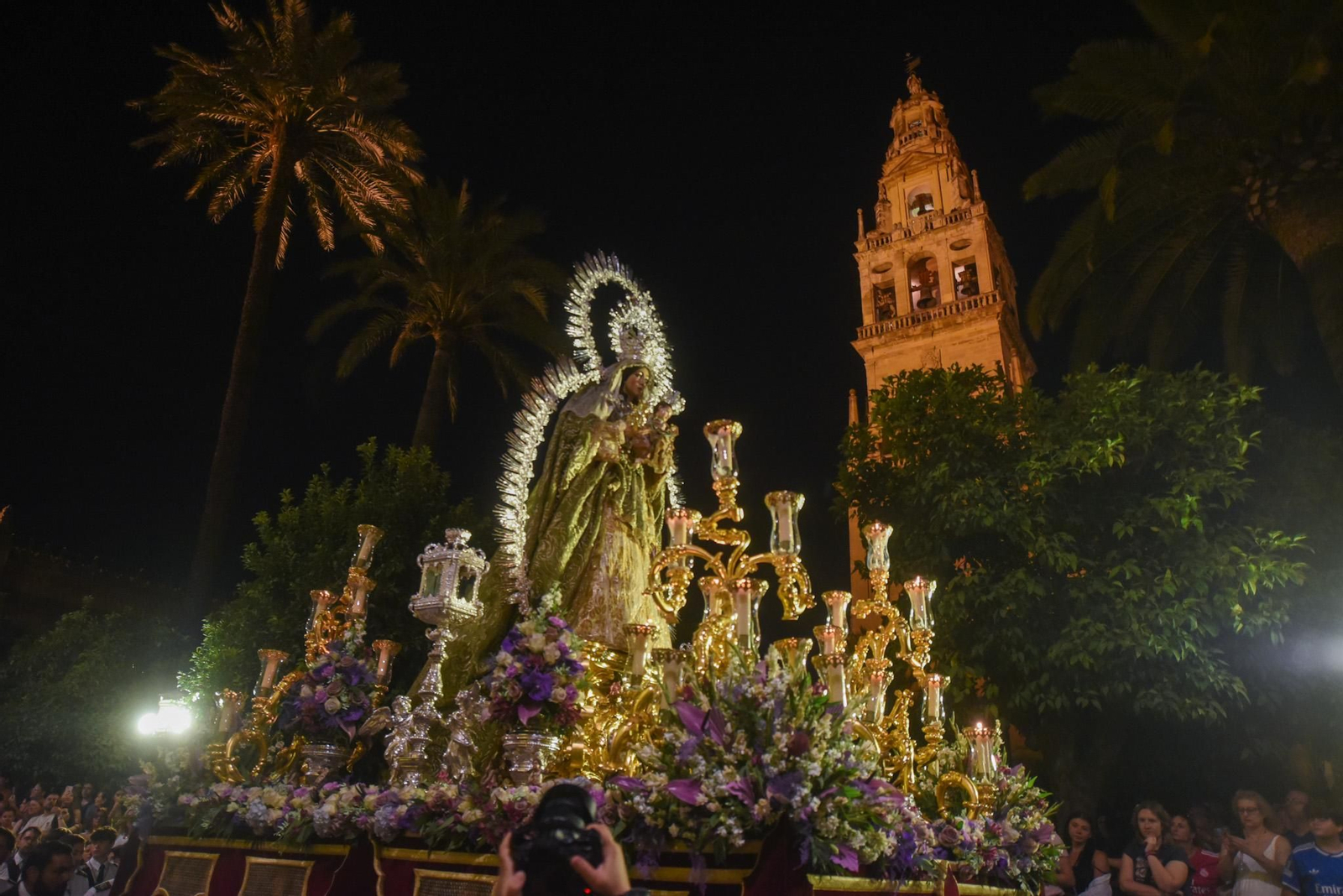 La procesión de la Virgen de los Ángeles de Córdoba, en imágenes