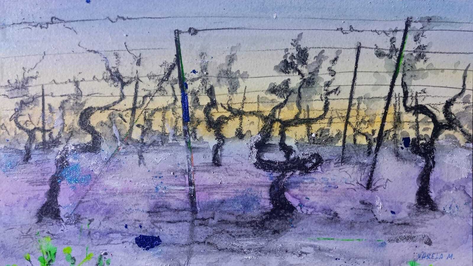 Una de las obras de Javier Varela que se expondrá en París.