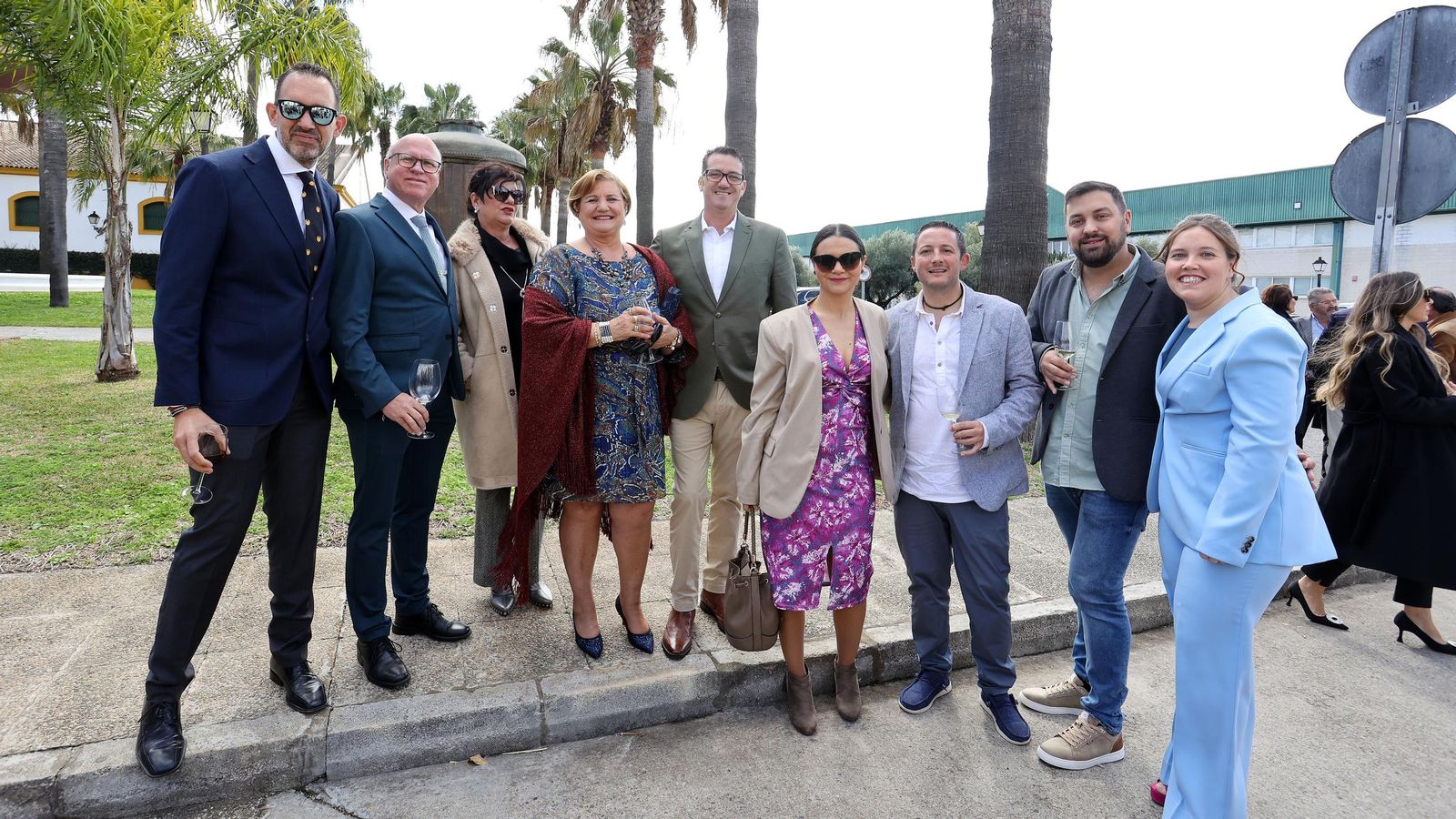 II Almuerzo Solidario de la Guardia Romana de la Hermandad del Transporte en Jerez