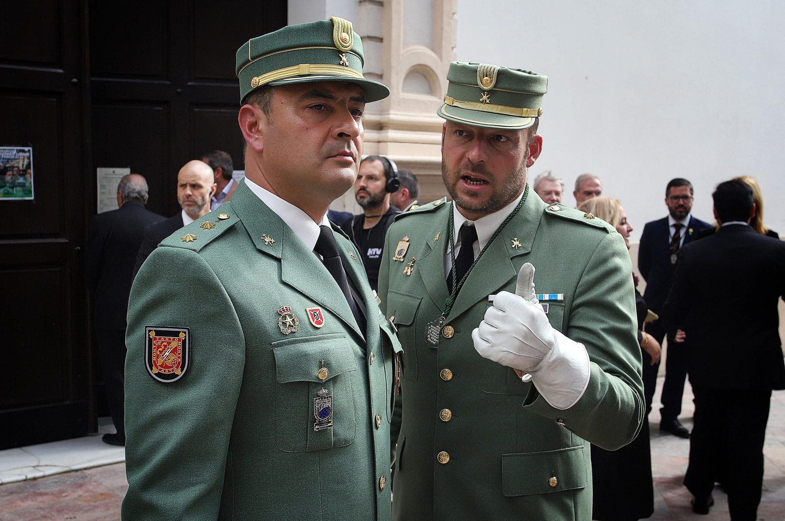 Sábado de Pasión: Imágenes de La Legión con el Cristo de la Vera+Cruz