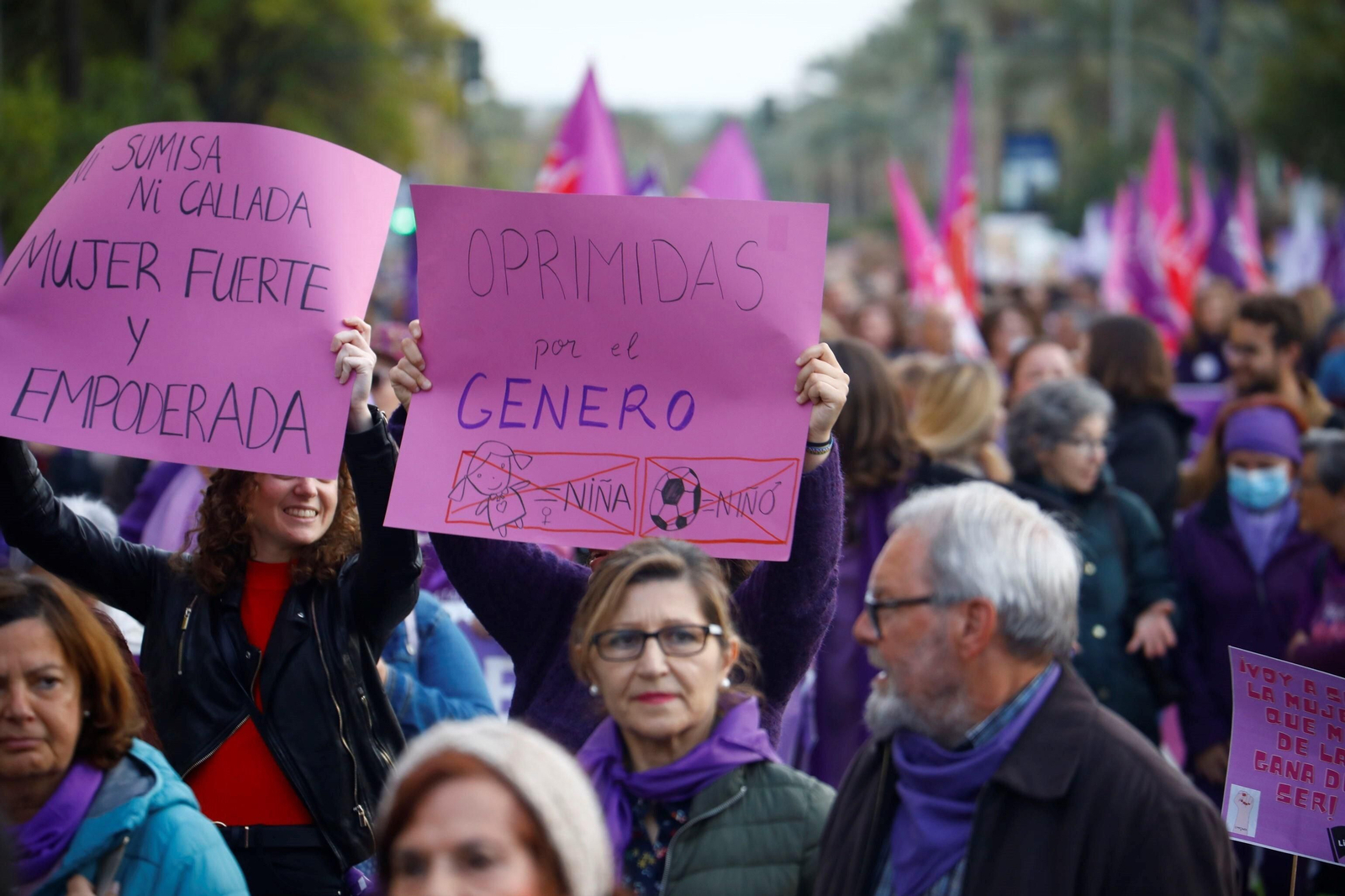 La manifestación del 8M en Córdoba, en imagenes