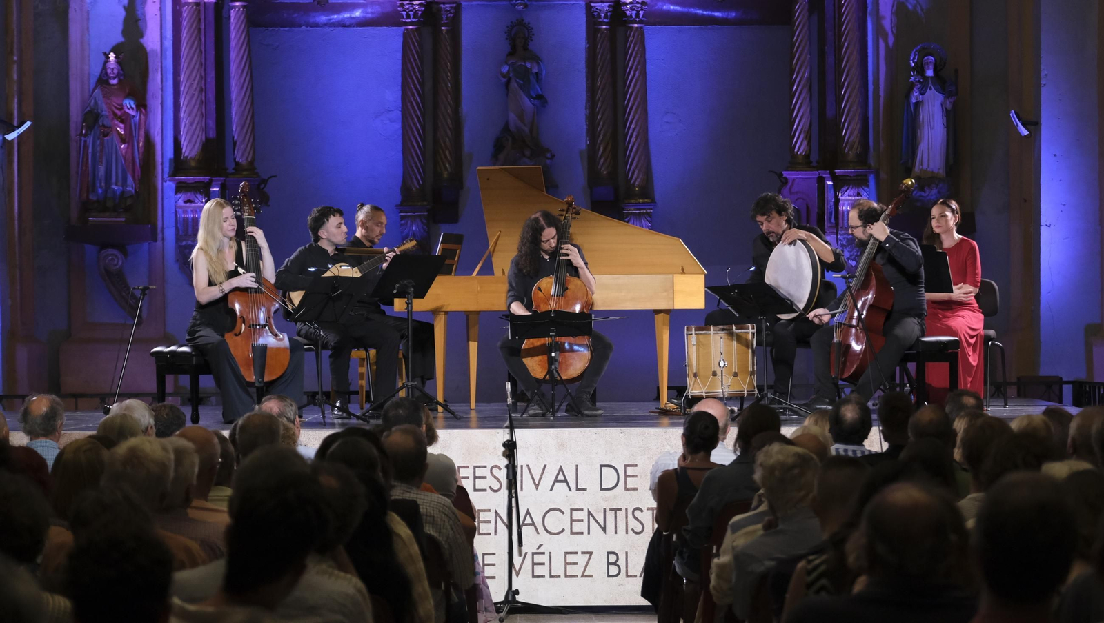 Concierto de Accademia del Piacere en el Festival de Vélez Blanco, en imágenes