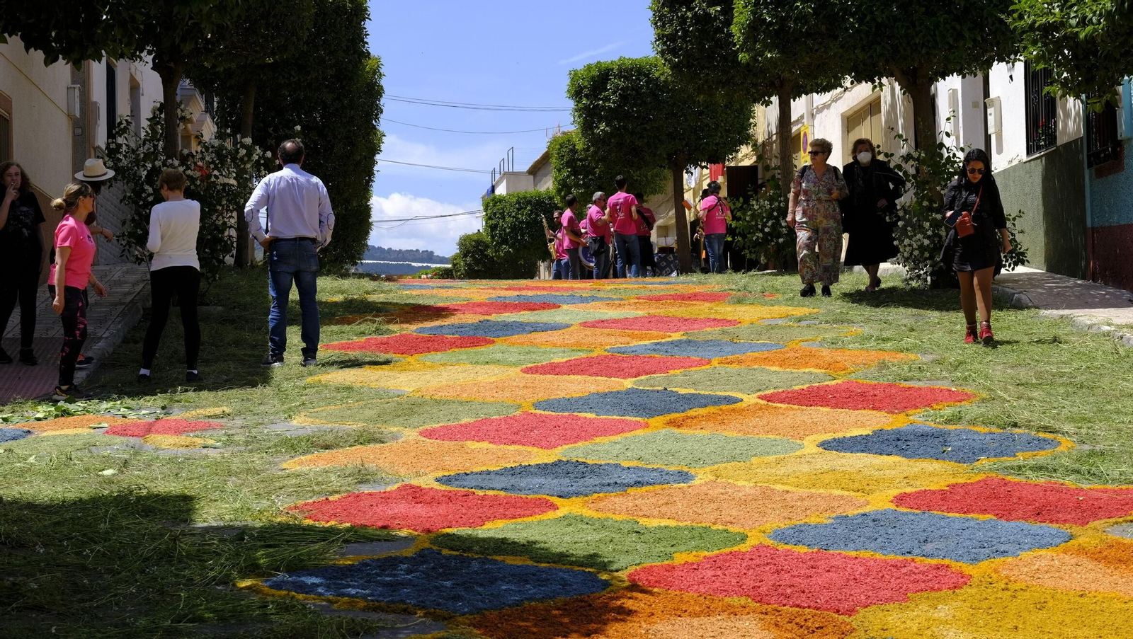 Estampa que presentan las calles de Tíjola. Estampa que presentan las calles de Tíjola.
