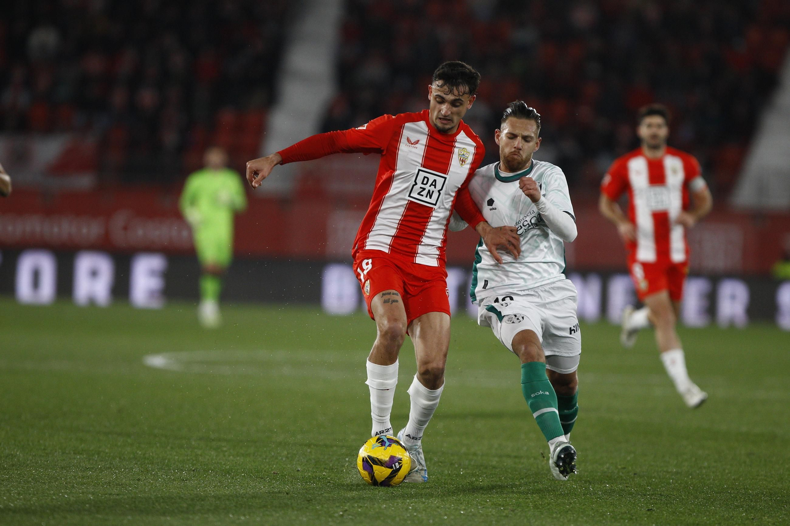 Las imágenes del partido U.D. Almería-S.D. Huesca