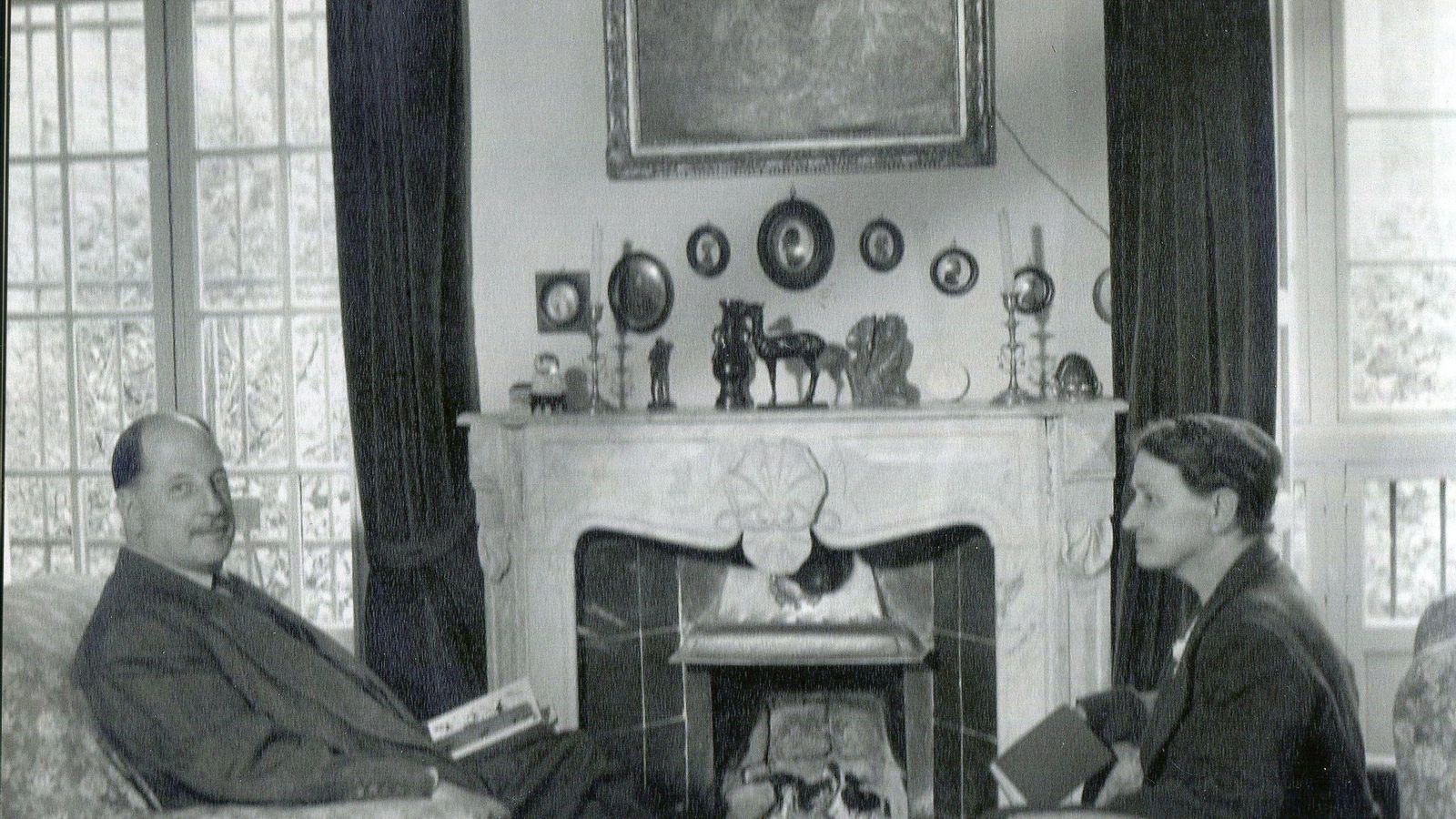 Guido Williams y su esposa, Nina, en la casa que compartían en la calle Ancha. Guido Williams y su esposa, Nina, en la casa que compartían en la calle Ancha.