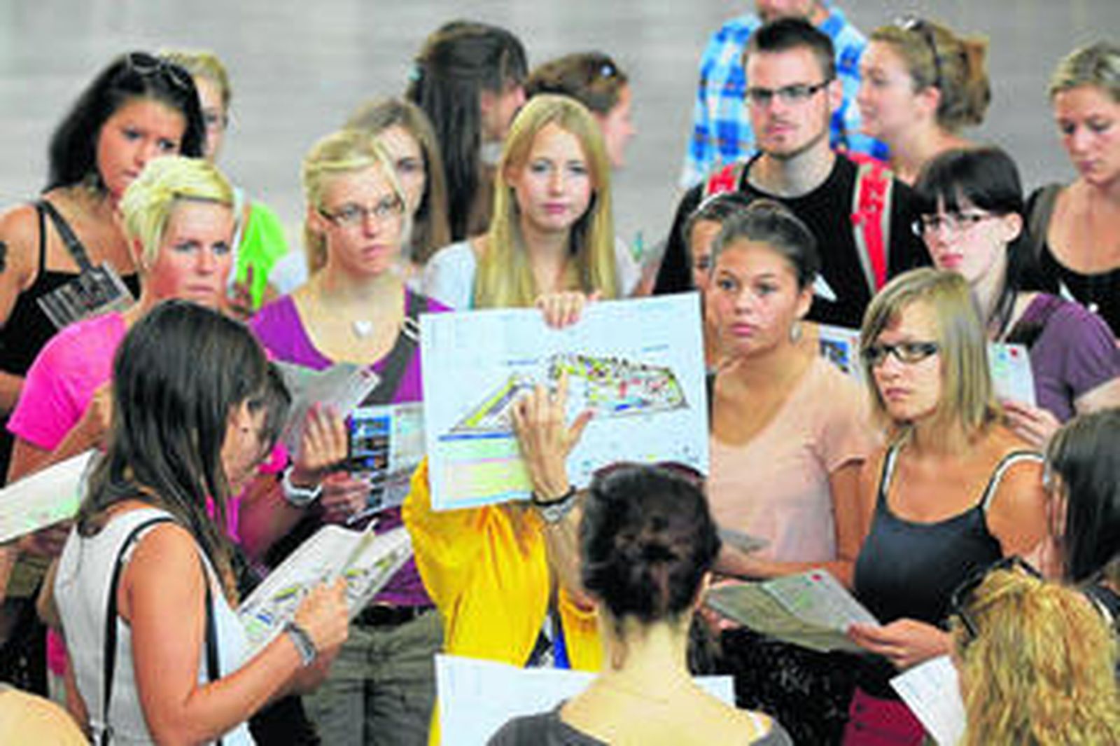 El Parque de las Ciencias ofreció ayer una visita guiada a los estudiantes extranjeros.