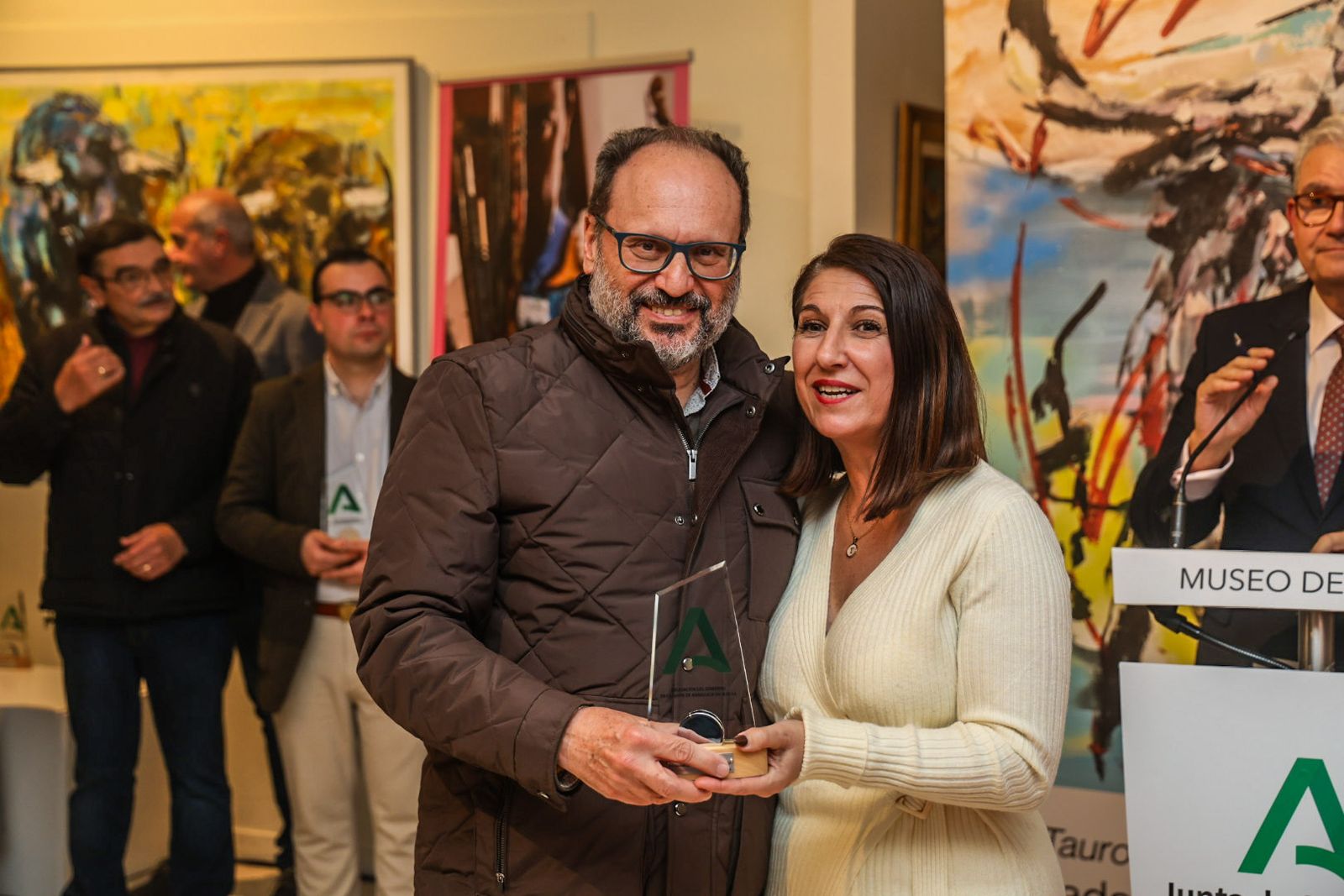Fotografías de la exposición de ámbito taurino 'Miradas, trazos y estilo'. En el Museo de Huelva