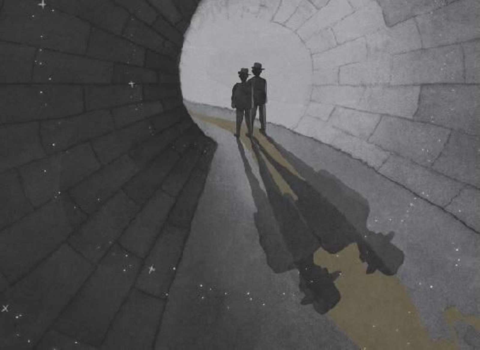 Una de las ilustraciones realizadas por Lucie Duboeuf para 'Herencias del Invierno'.