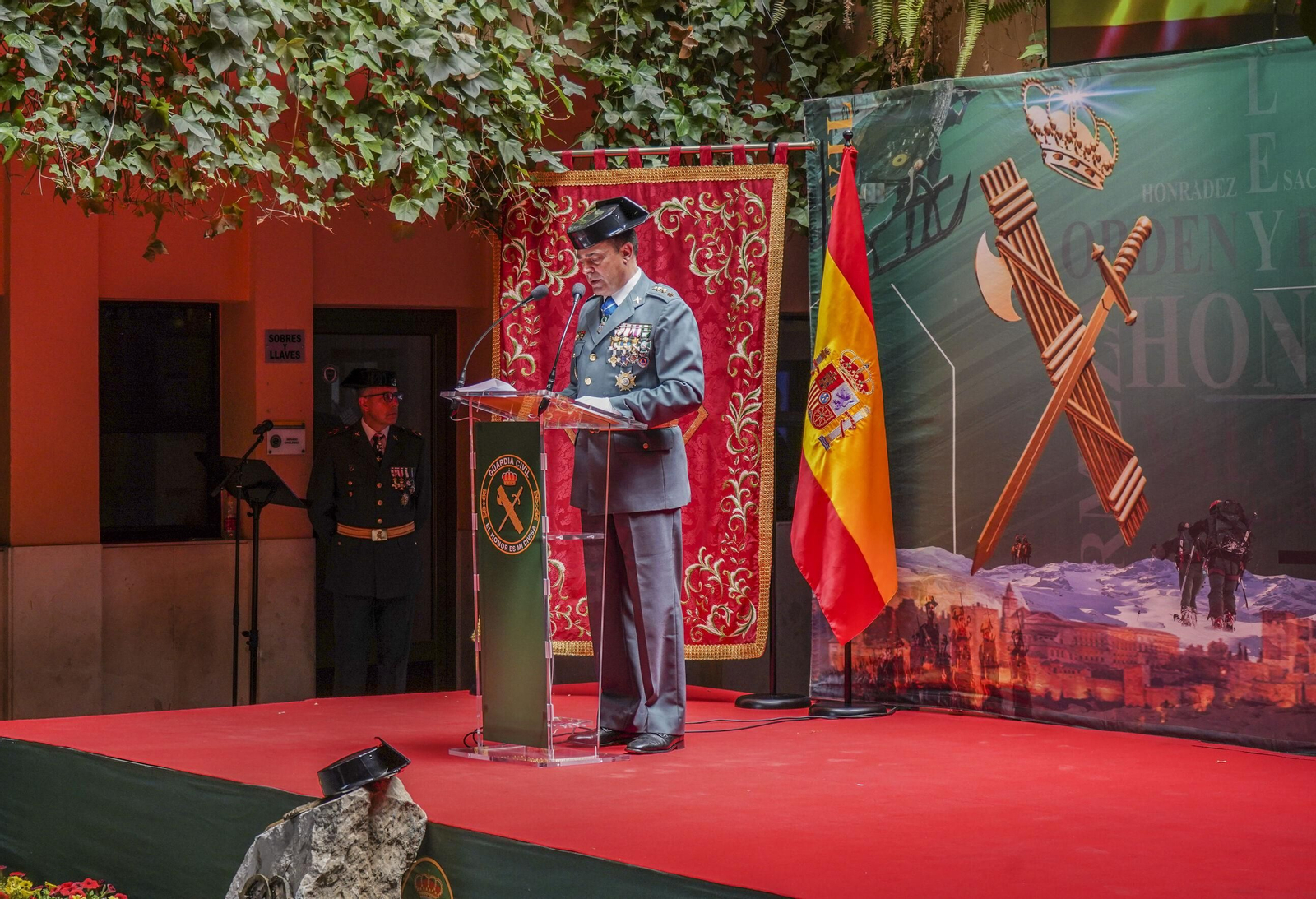 Conmemoración del 179 aniversario de la  fundación de la Guardia Civil, en imágenes