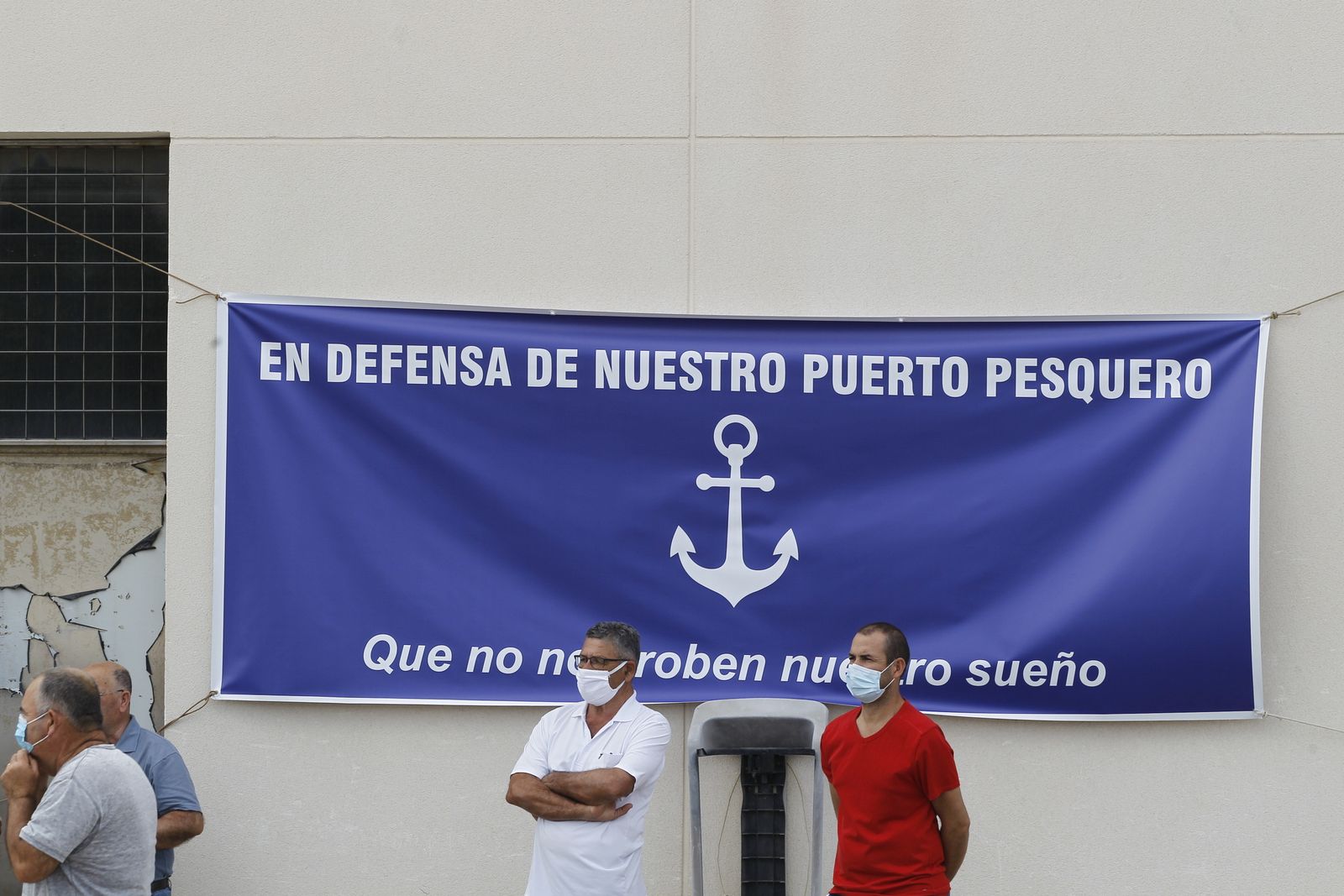 Fotogalería protestas pescadores de Carboneras