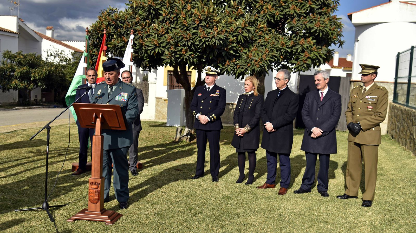Las fotos del homenaje de Castellar a la Guardia Civil.