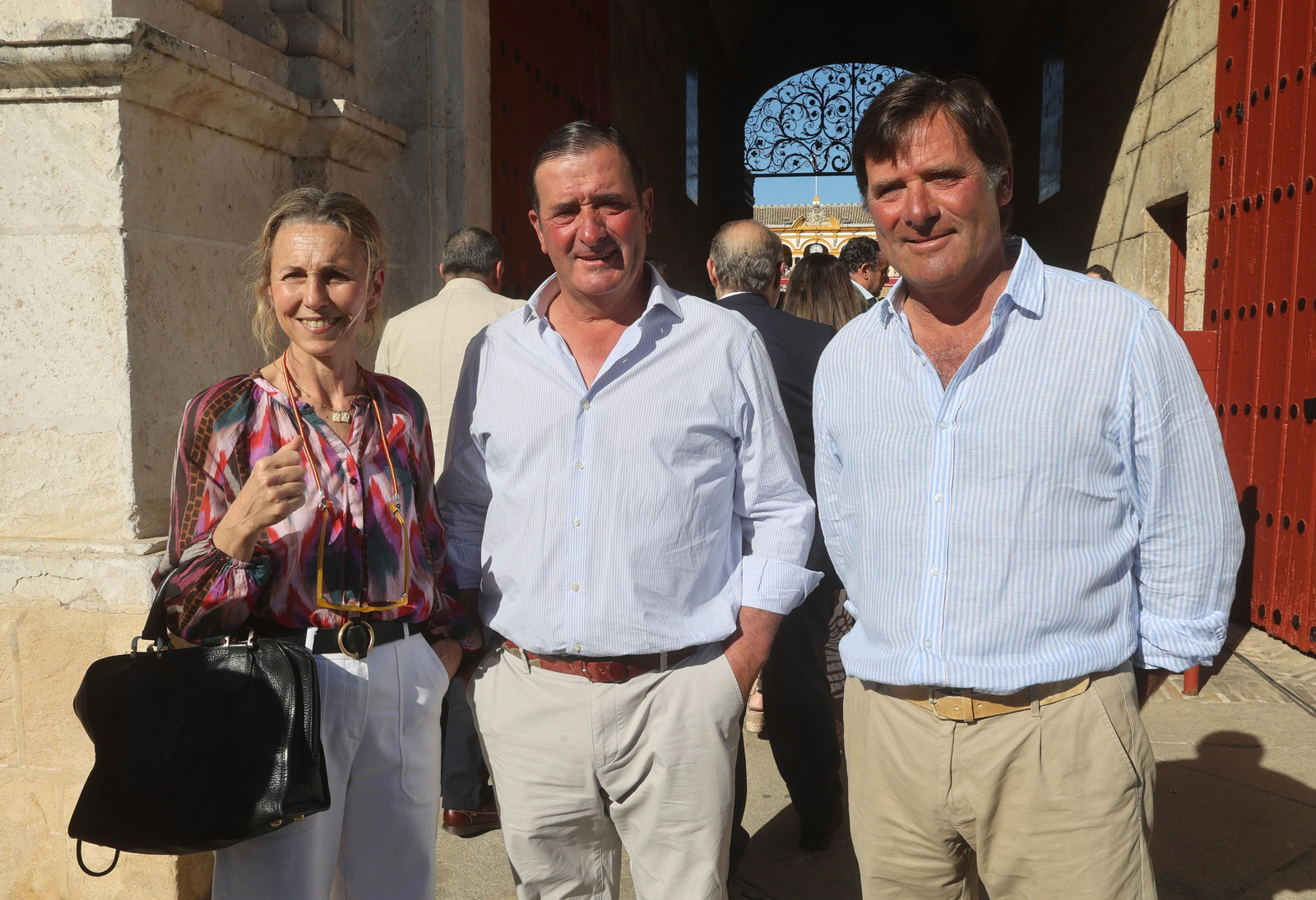 Ambiente en la Puerta del Príncipe de la Maestranza