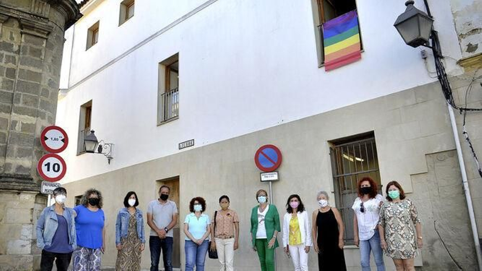 Técnicos del Centro Asesor de la Mujer.