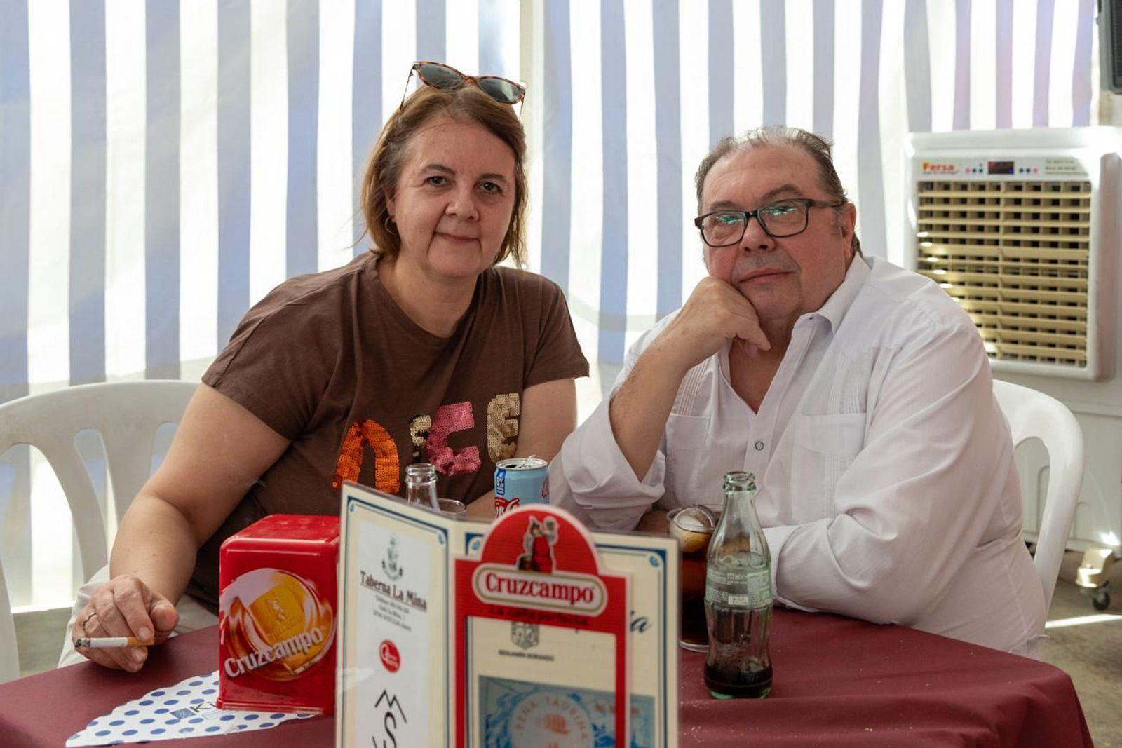 Música, risas y buen ambiente en la Feria de Andújar en su jornada de día