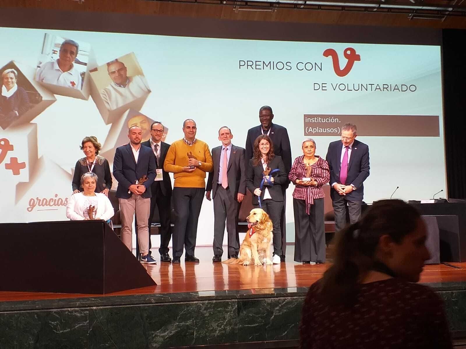 Foto de familia de todos los premiados.