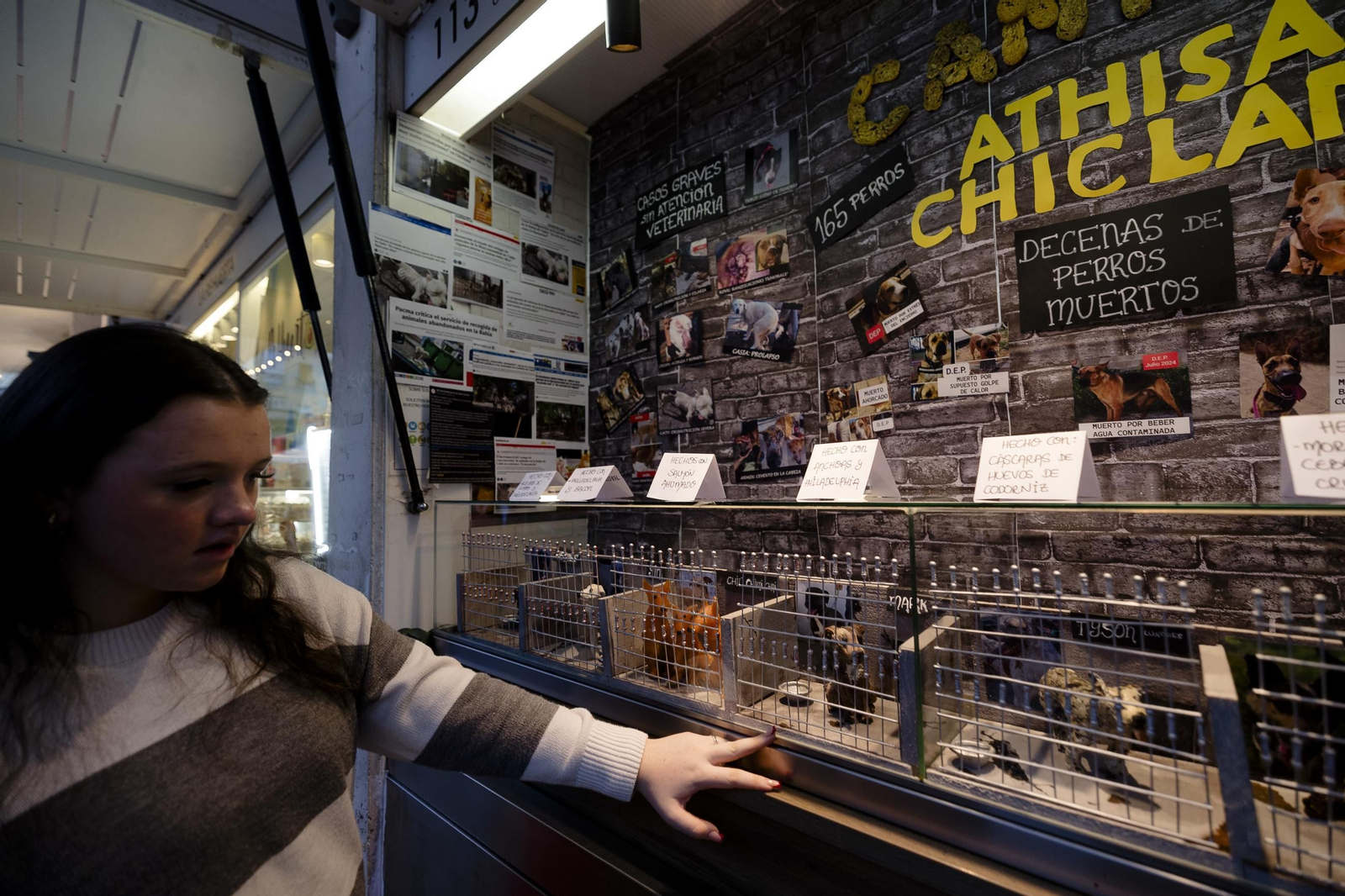 Imágenes de la celebración de los Tosantos en los mercados de Cádiz Imágenes de la celebración de los Tosantos en los mercados de Cádiz