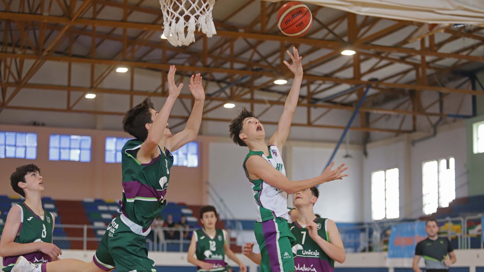 Fotos de las semifinales del Campeonato de Andalucía infantil masculino de La Línea