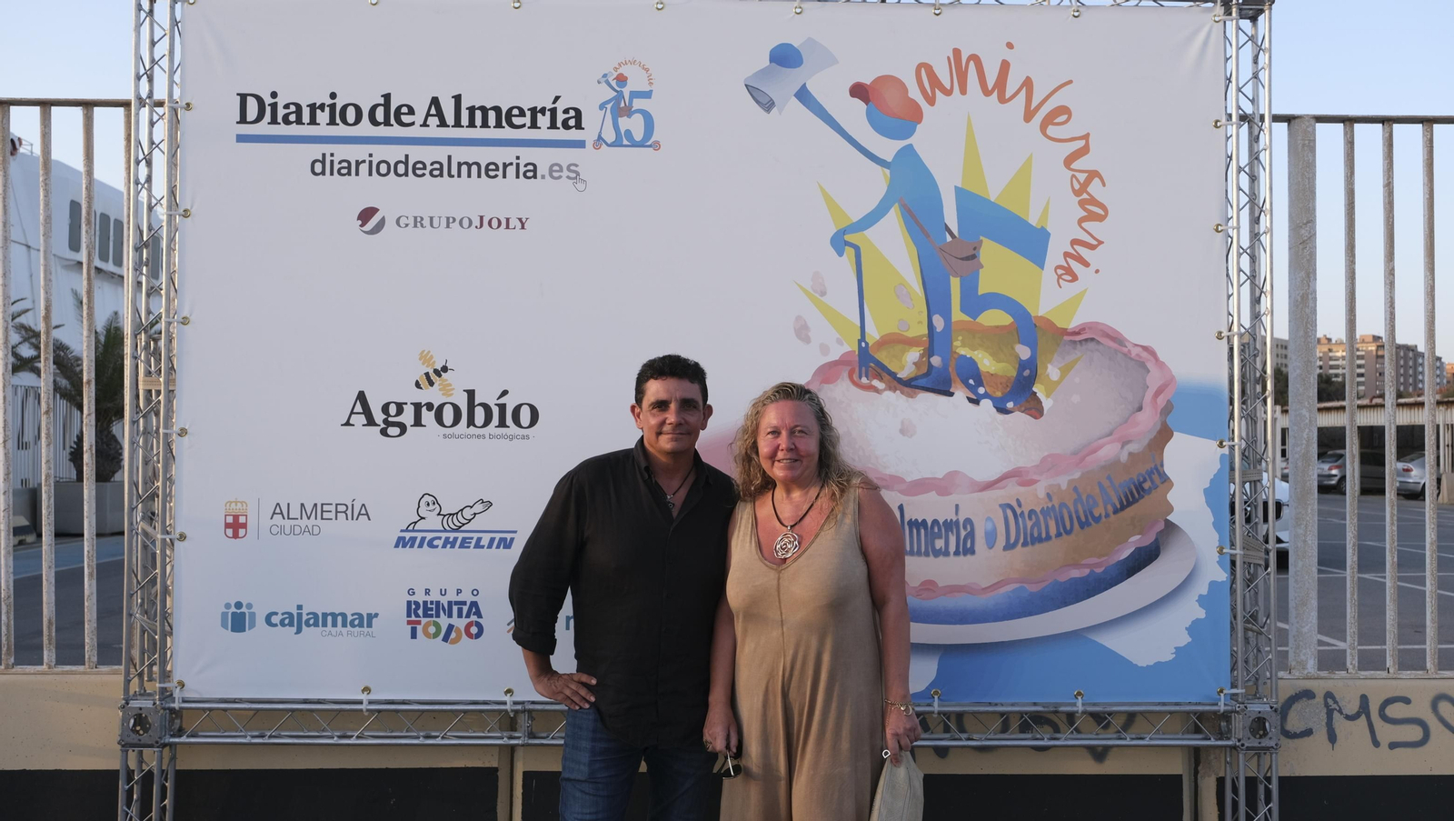 Imágenes de los asistentes a la Gala 15 Aniversario Diario de Almería