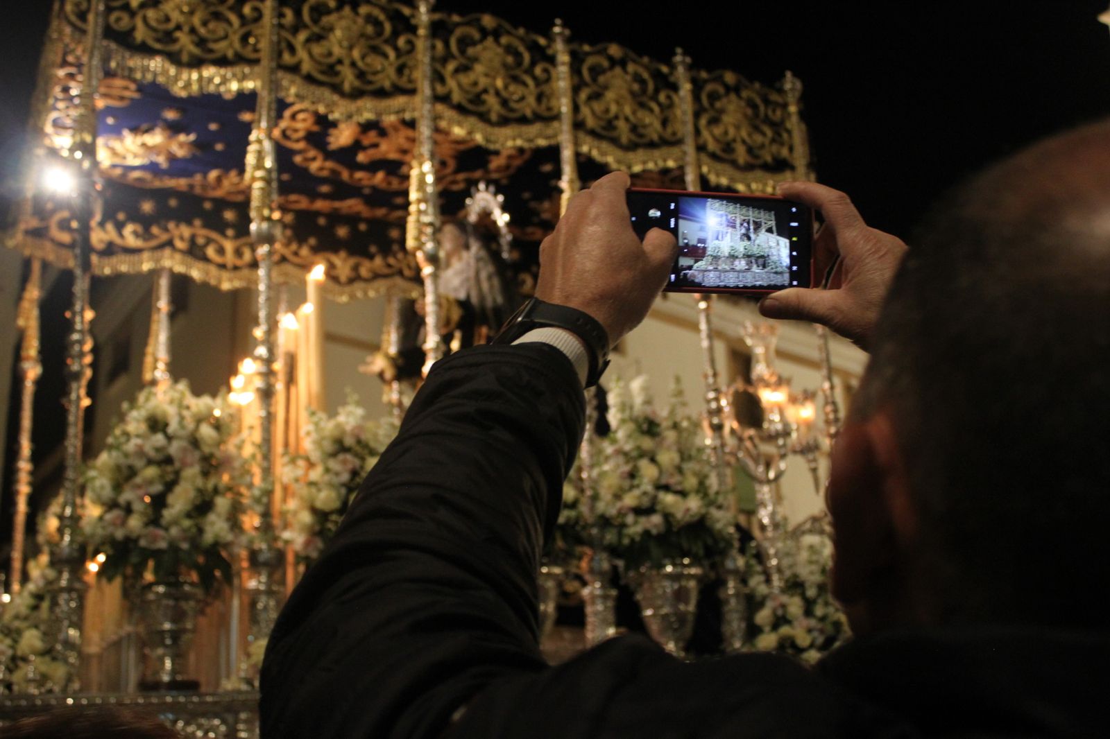 La procesión del Viernes Santo en Vélez-Rubio, en imágenes