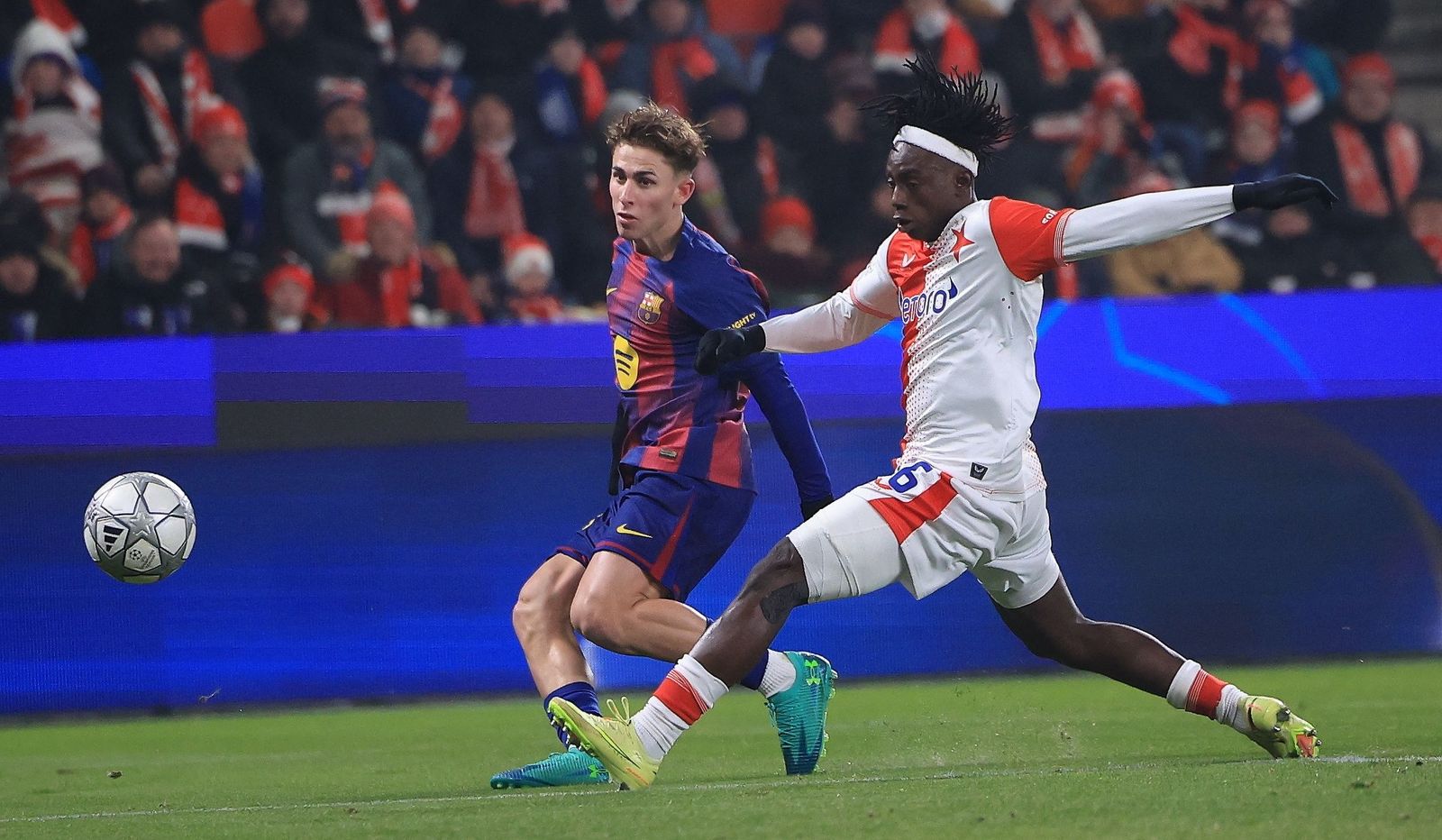 Las fotos del Slavia Praga-Barcelona