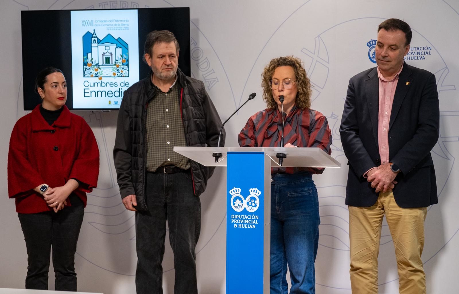 Presentación de la jornada en Huelva.