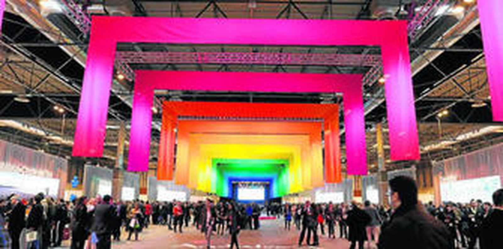 Vista del pabellón andaluz en Fitur 2013.