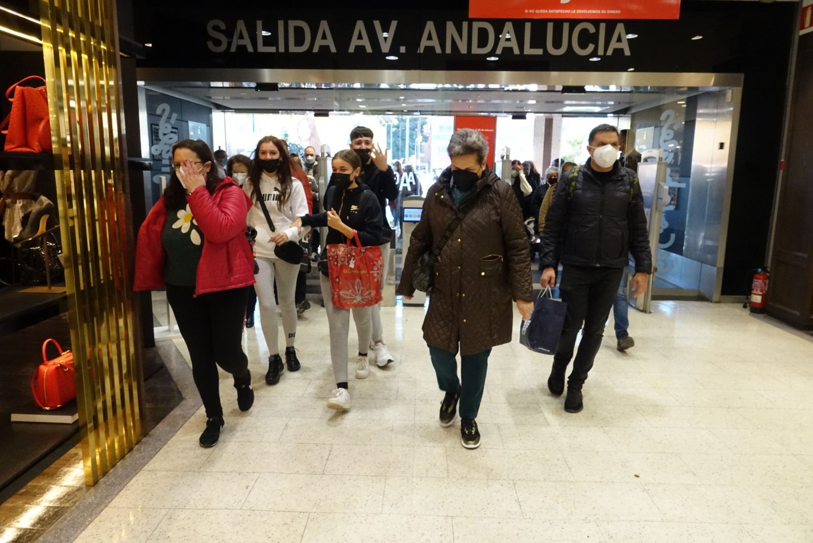 Primer día de rebajas en Málaga, en fotos