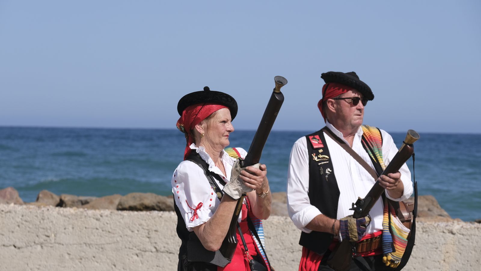 Imágenes del Torneo Medieval en la Playa del Lance. Moros y Cristianos de Mojácar